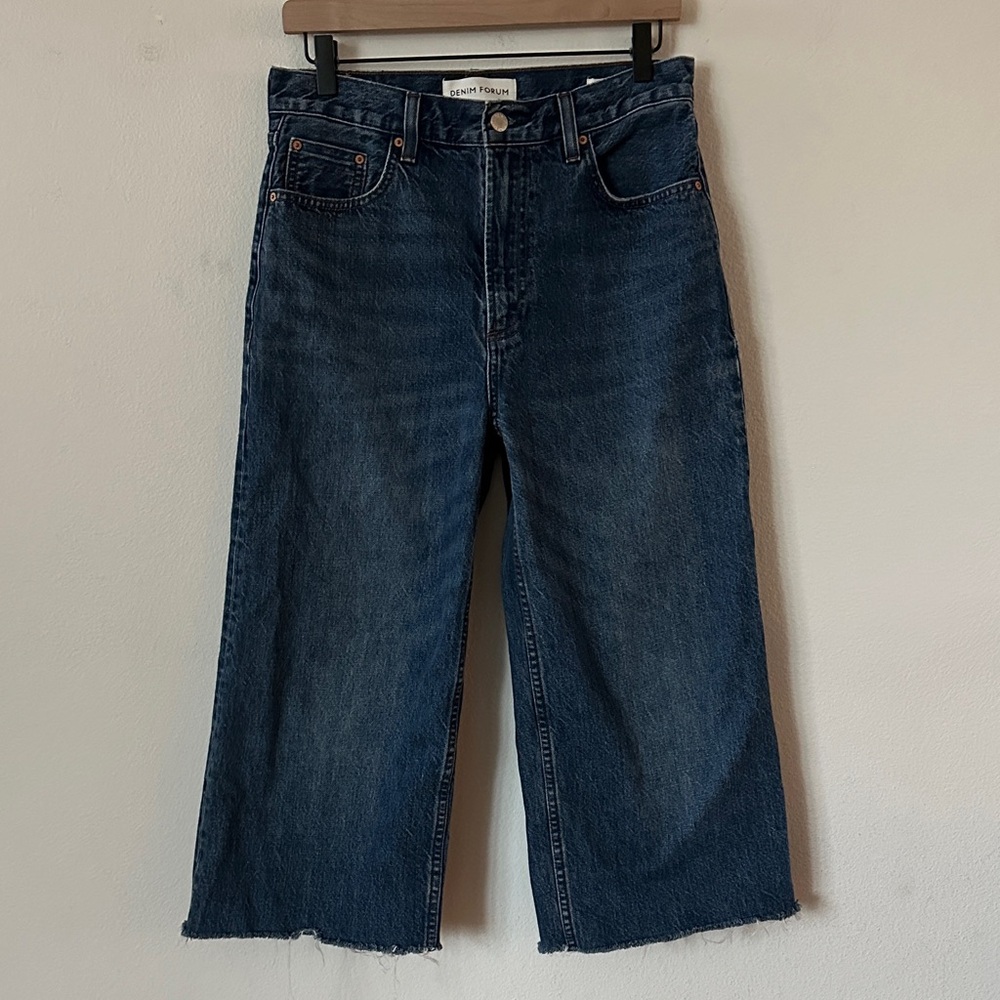 ARITZIA Denim Forum Jeans 90’s Lo Rise Baggy Wide Cropped